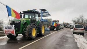 A solution has been found: some Romanian farmers have abandoned the general strike