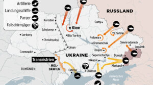 План России по разделу Украины на три зоны